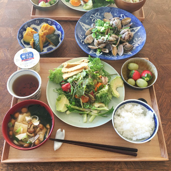 最近の朝ごはん