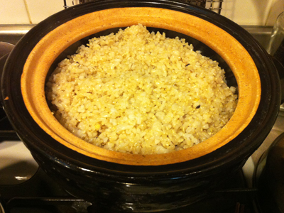 玄米土鍋