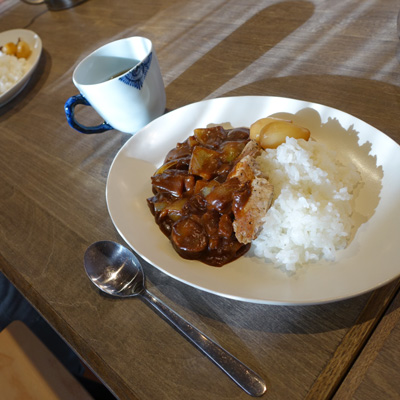 朝カレー