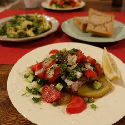 昨日の晩ご飯