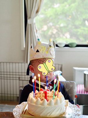 ピーロンの1歳の誕生日