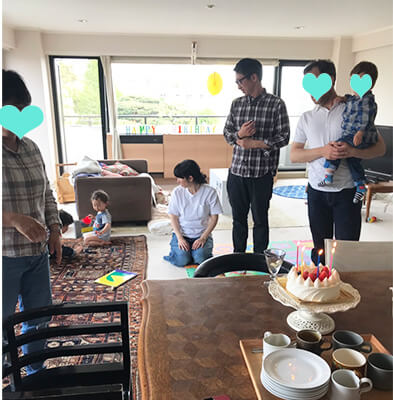 2歳の誕生日会@我が家