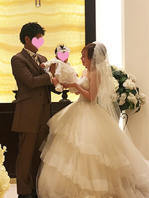 八木さんの結婚式