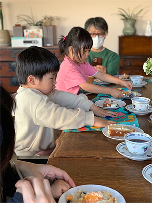 4才の誕生日会