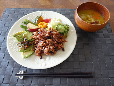 お味噌汁朝御飯