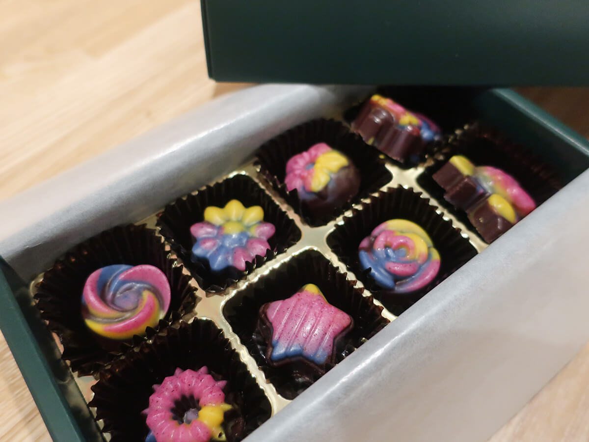 カラフルチョコ