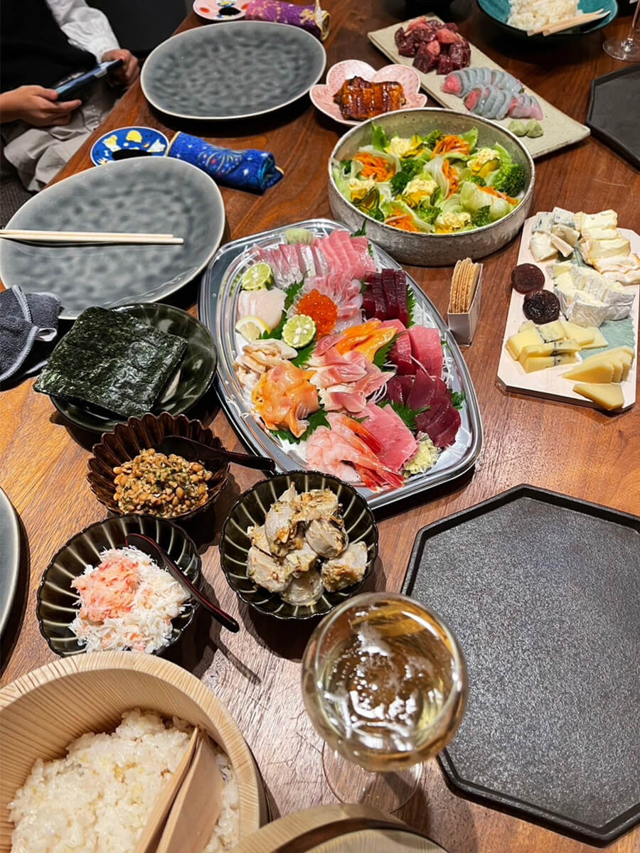 手巻き寿司パーティー