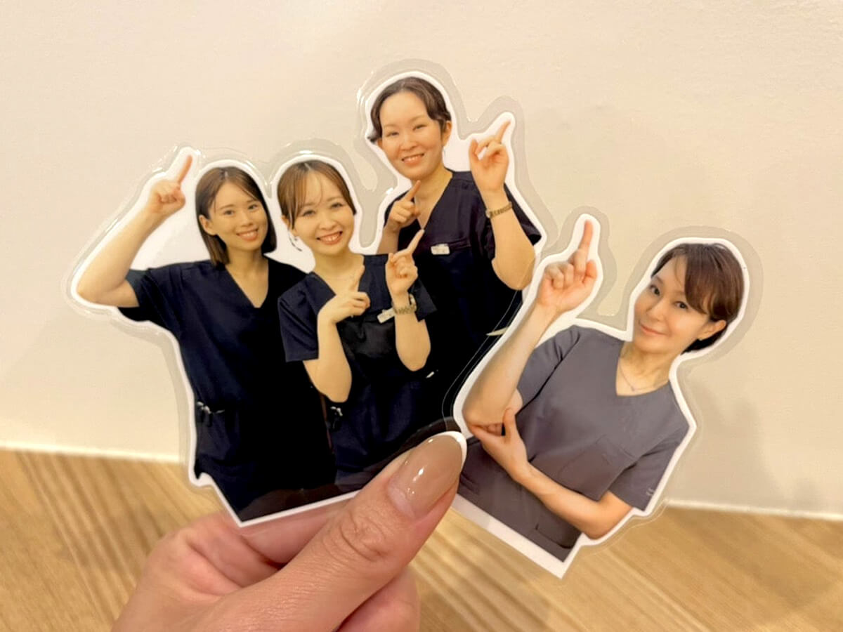 医師、スタッフの写真