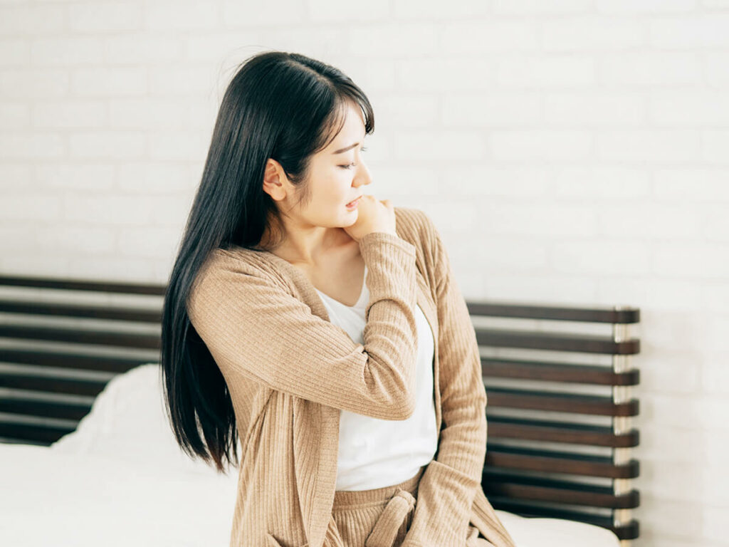 肩の盛り上がりをなくしたいなら肩ボト！！
